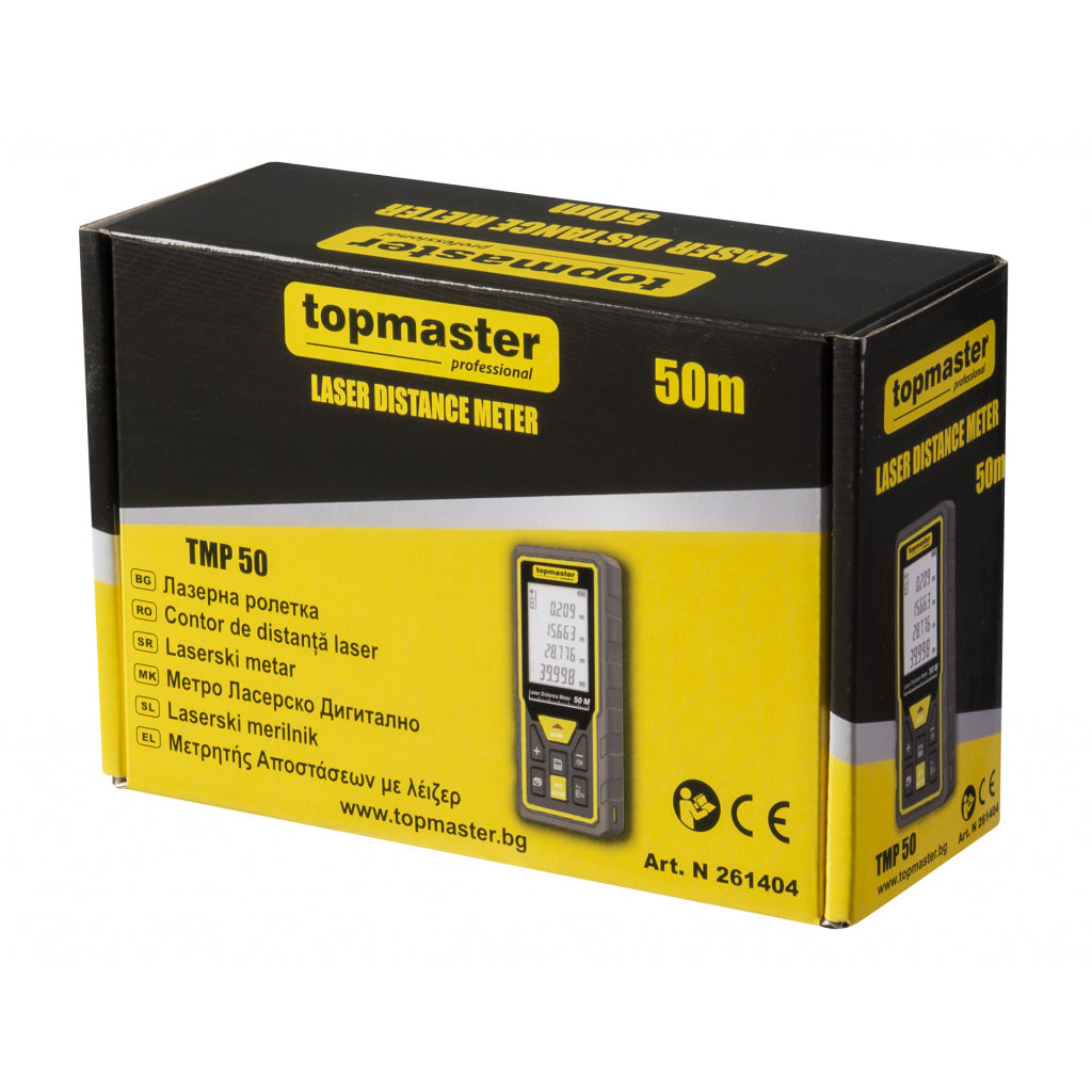 Лазерна ролетка 50 м. Topmaster Professional - снимка 6