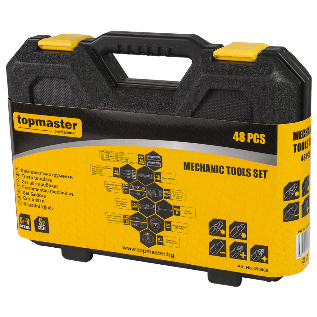 К-кт инструменти 48 части Topmaster Professional - снимка 6