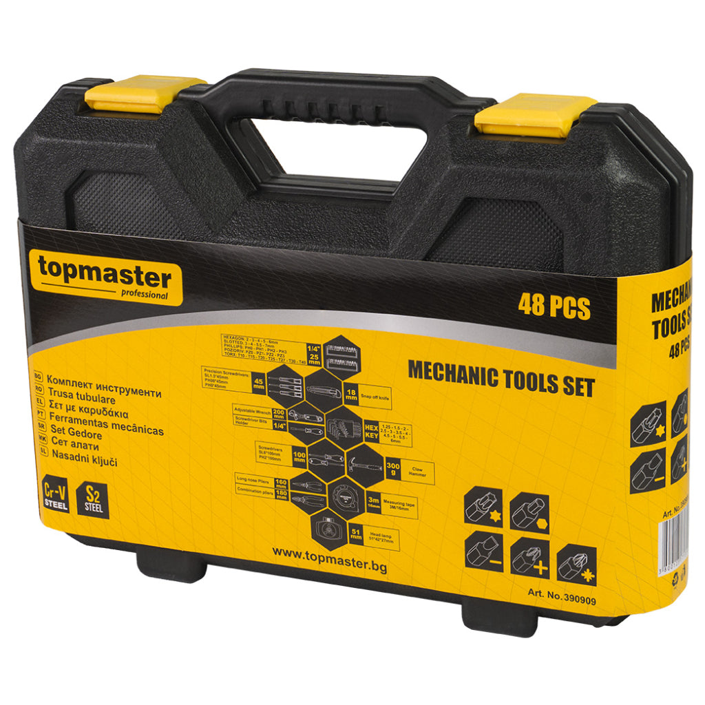 К-кт инструменти 48 части Topmaster Professional - снимка 6