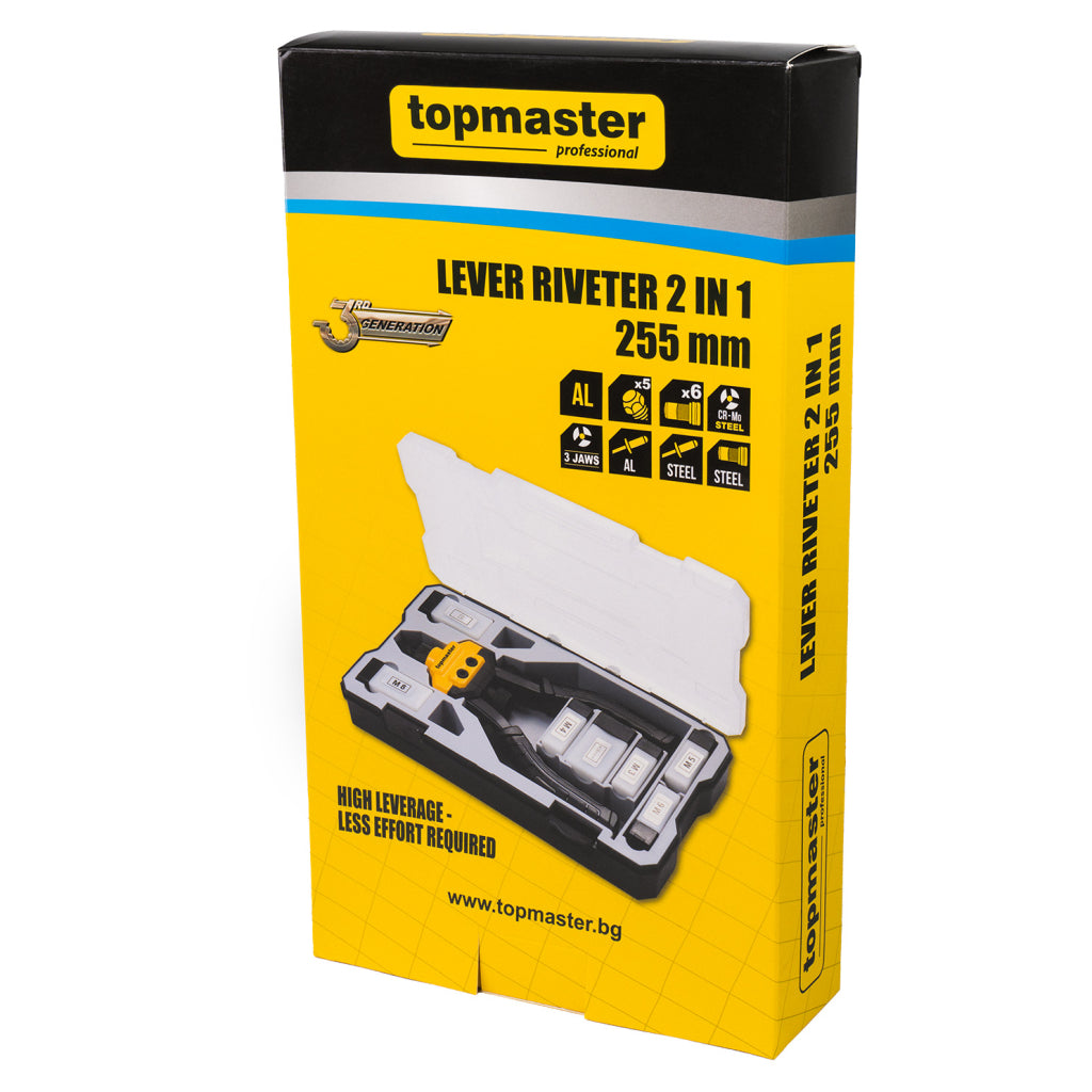 Нитачка комбинирана 2в1 трето поколение 255mm Topmaster Professional - снимка 6