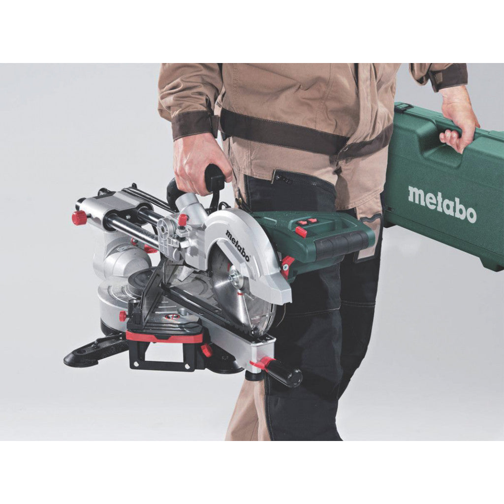 Герунг циркуляр с изтегляне ø254mm 1800W METABO KGS 254 M - снимка 6