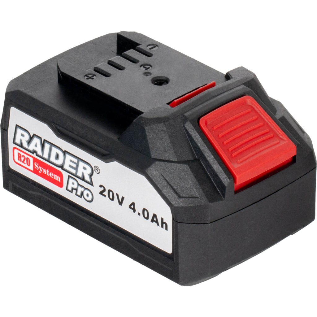 R20 Бормашина & Ъглошлайф 2Ah 4Ah в куфар RAIDER PRO RDP-PBCDI20&SPAG20 - снимка 7