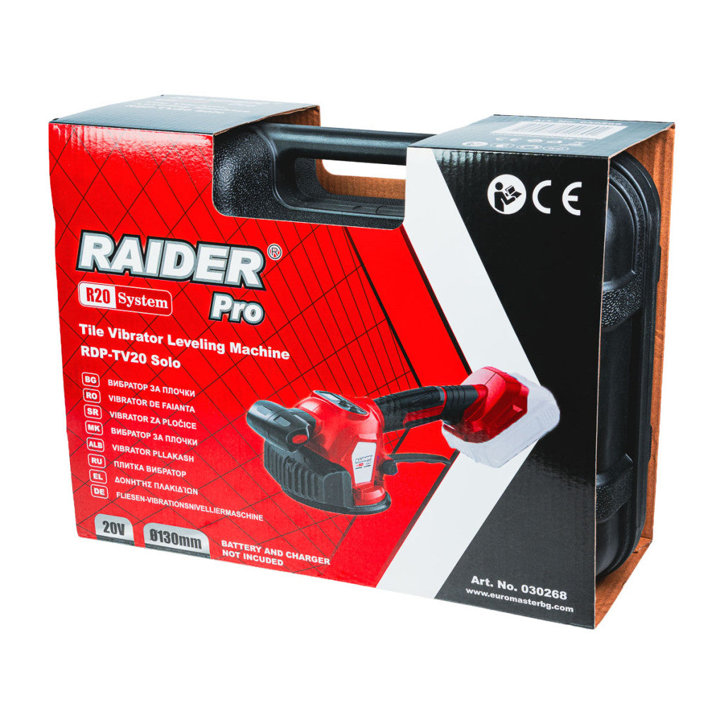 R20 Вибратор за плочки Ø130mm Solo RDP-TV20 - снимка 7