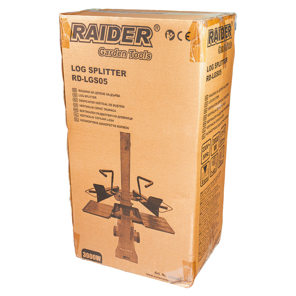 Машина за цепене на дърва 55cm 8t 3000W вертикална RAIDER RD-LGS05 - снимка 7