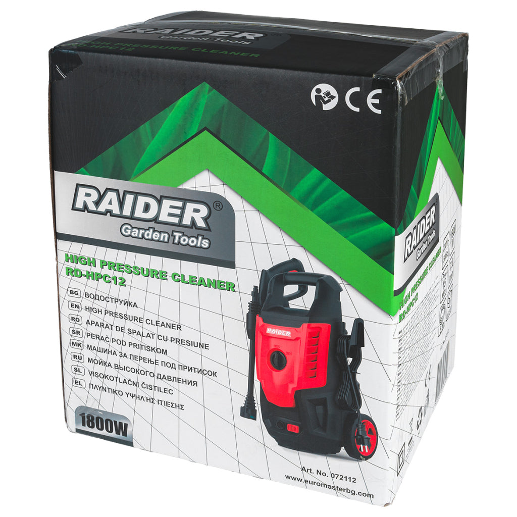 Водоструйка 1800W 15MPa 7L/min RAIDER RD-HPC12 - снимка 7