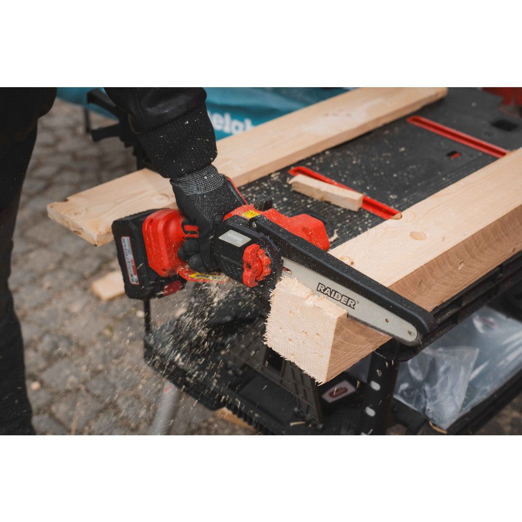 R20 Резачка безчеткова 20cm (8") SDS Oil Solo RAIDER PRO RDP-TBCHS20 - снимка 7