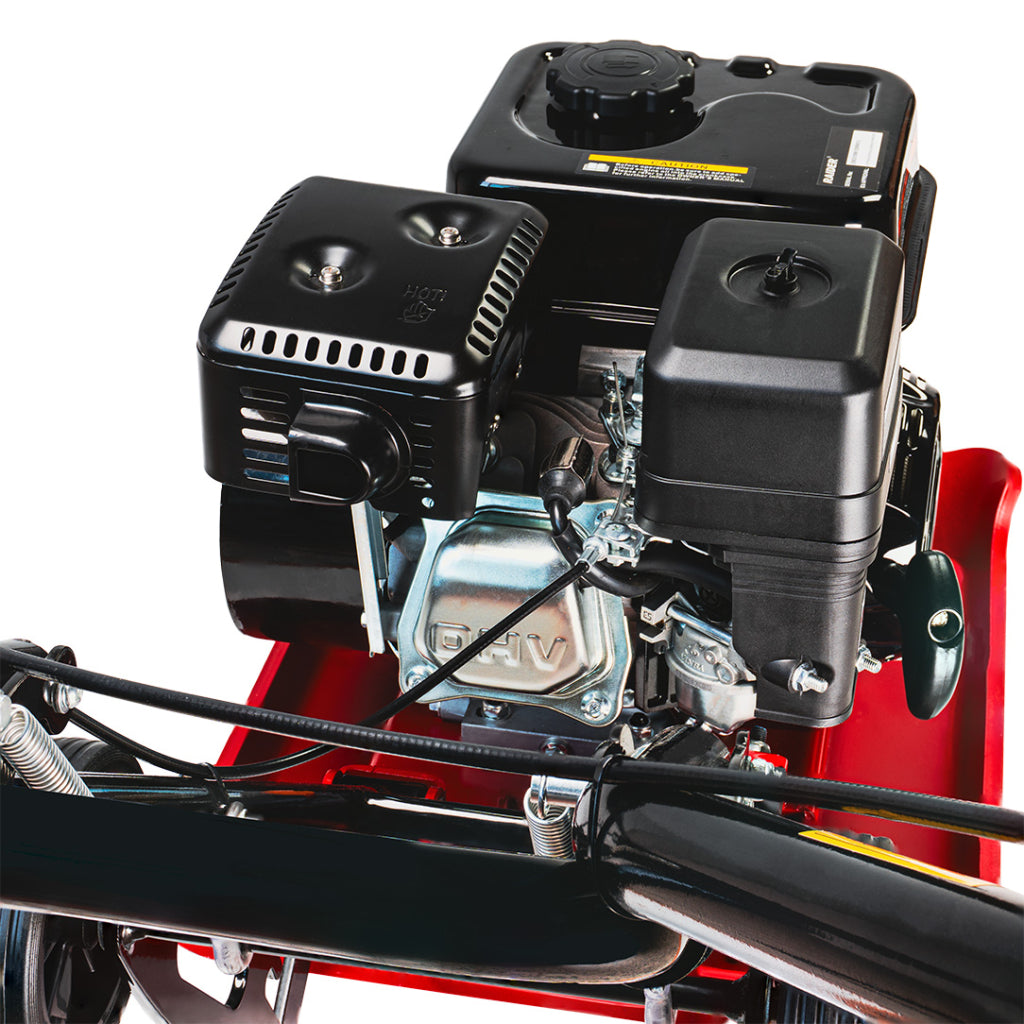 Виброплоча бензинова 16kN 540x480mm 196cc 5,5hp RDP-FPC01 - снимка 7