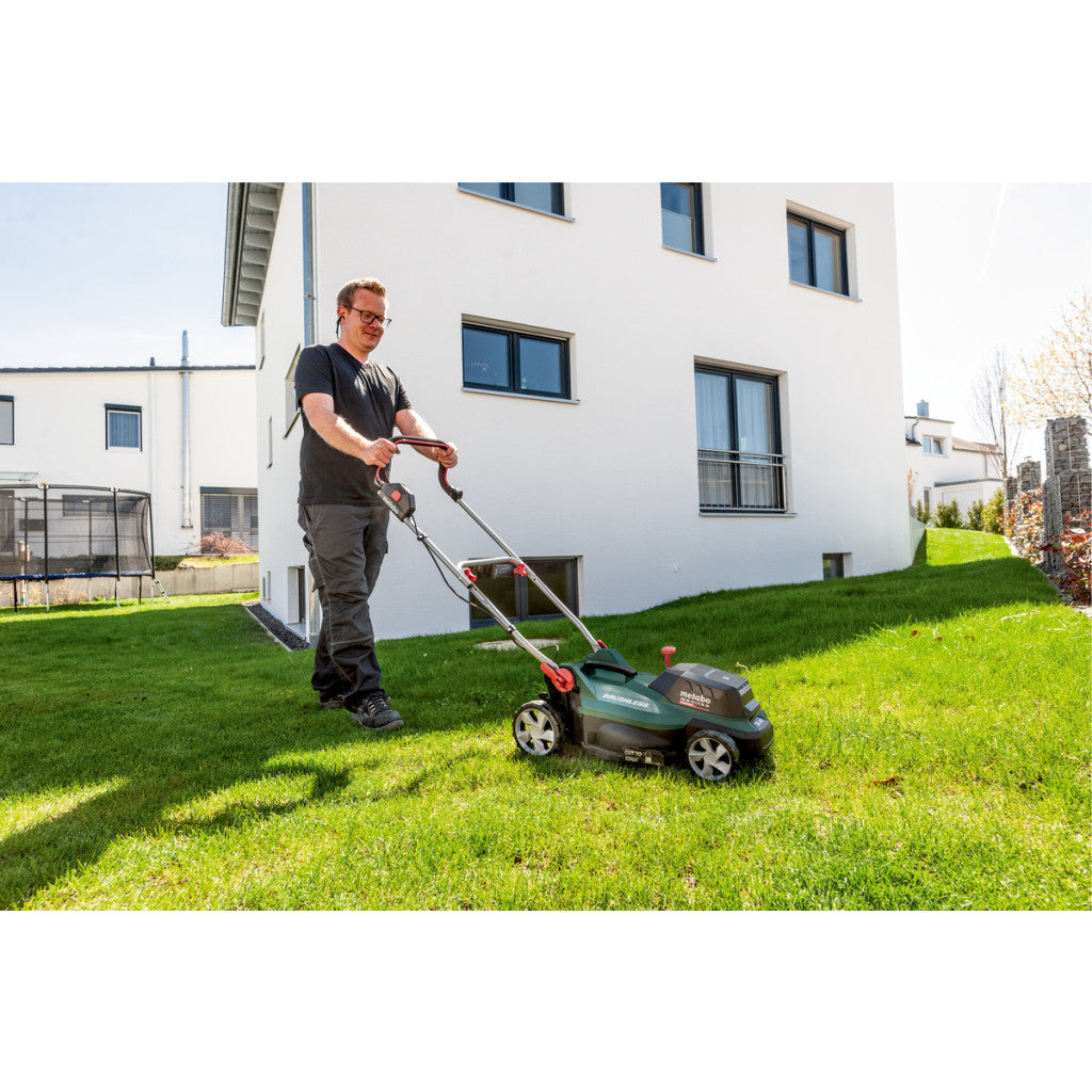 Косачка акум. 36cm 45L METABO RM 36-18 LTX BL 36 SOLO - снимка 7