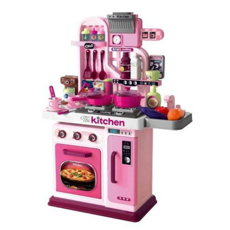 Детска кухня Buba Kitchen Chef Розова 008-969 - снимка 10