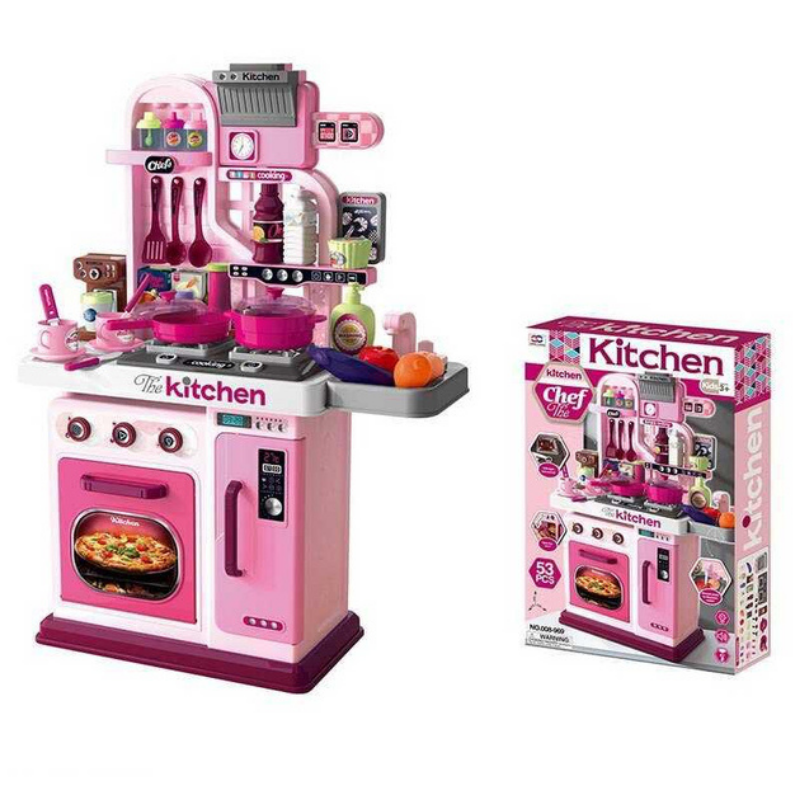 Детска кухня Buba Kitchen Chef Розова 008-969 - снимка 9