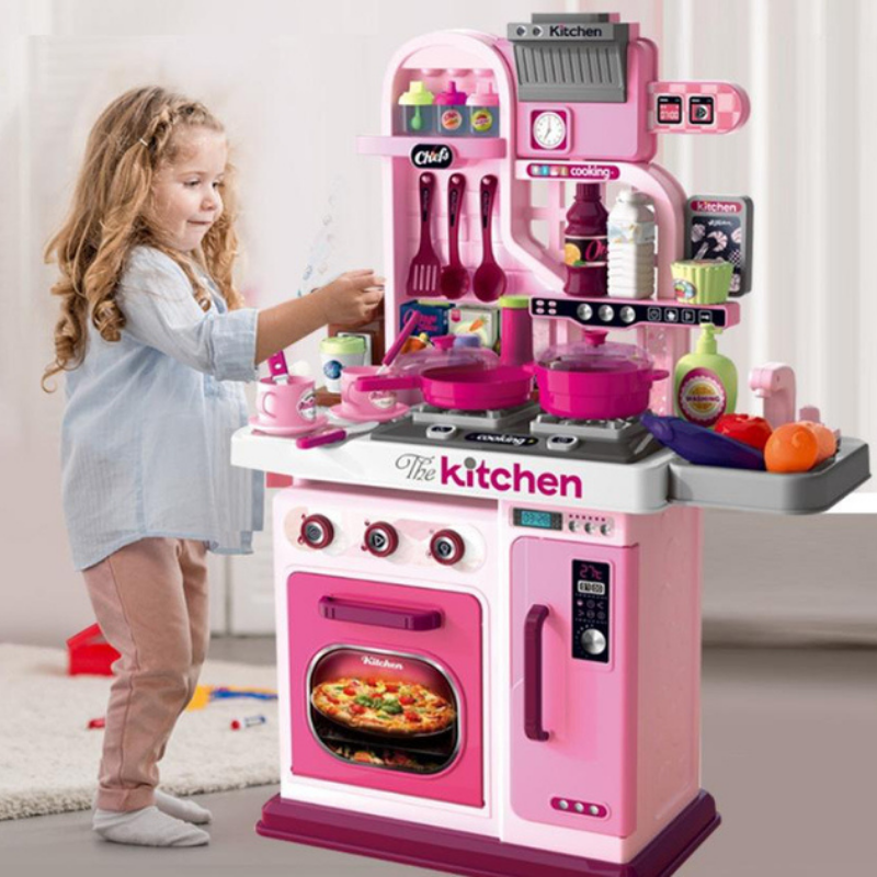 Детска кухня Buba Kitchen Chef Розова 008-969 - снимка 5