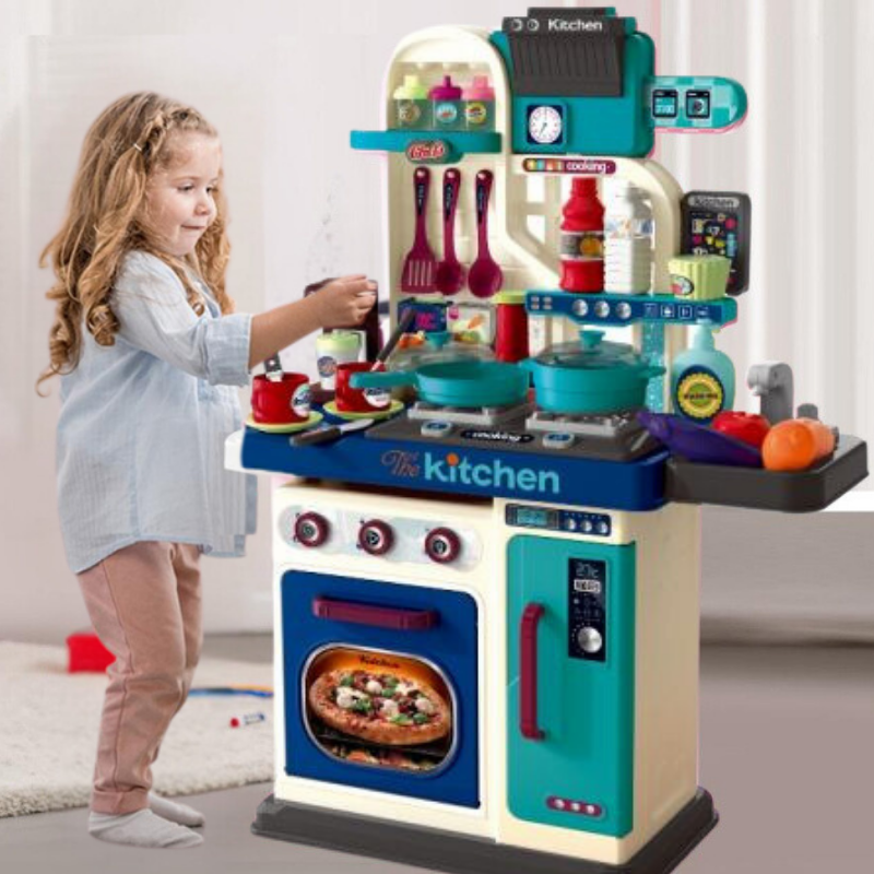 Детска кухня Buba Kitchen Chef Синя 008-969A - снимка 4
