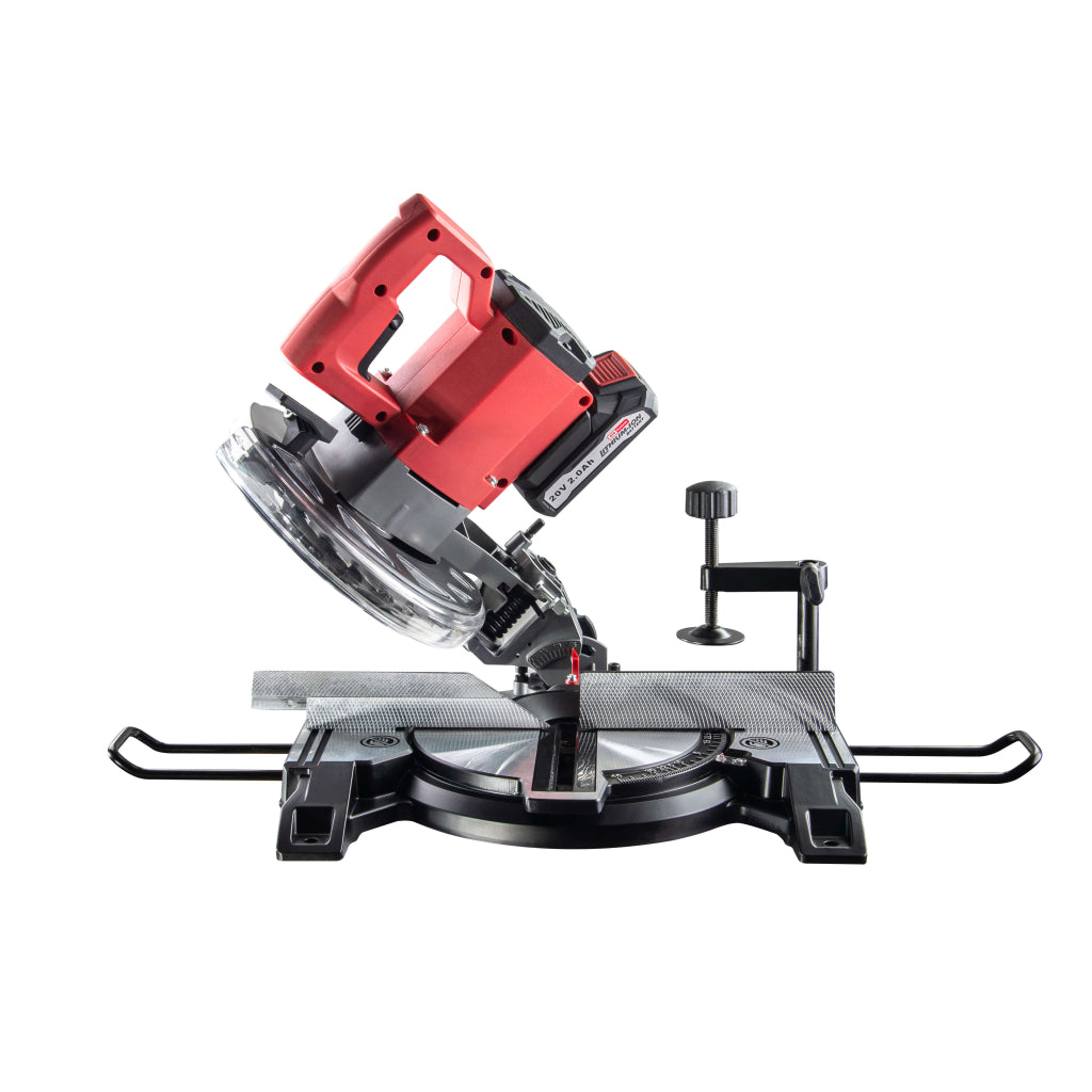 R20 Циркуляр наст. Ø210x30mm 2Ah RAIDER PRO RDP-SMS20 - снимка 8