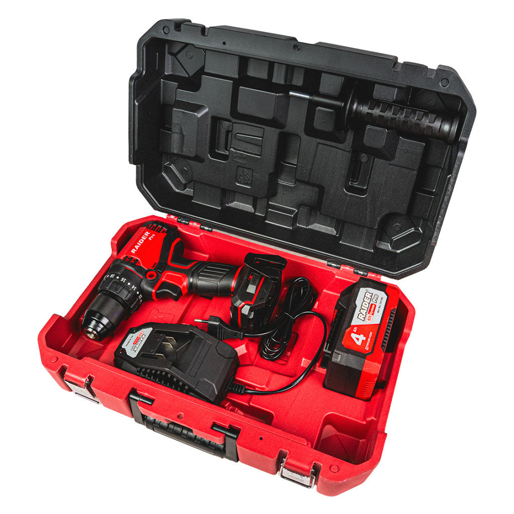 R20 Бормашина уд. безч. 2-ск. 13mm 60Nm 4Ah Case RDP-YBID20 - снимка 8