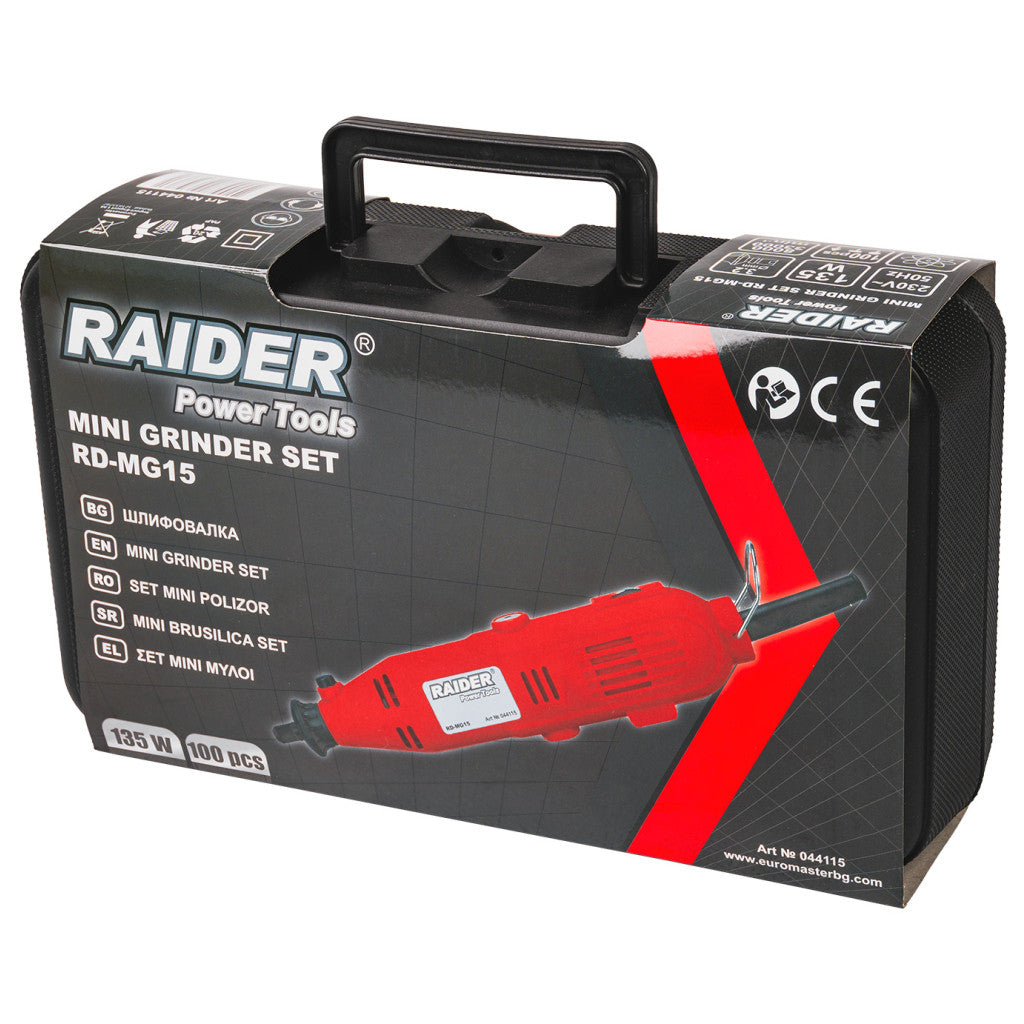 Шлифовалка 135W рег. об. жило 100 аксесоара RD-MG15 - снимка 8