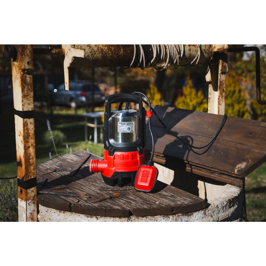 Помпа водна потопяема 1100W 1" 333L/min 9m INOX RAIDER RD-WP62 - снимка 8
