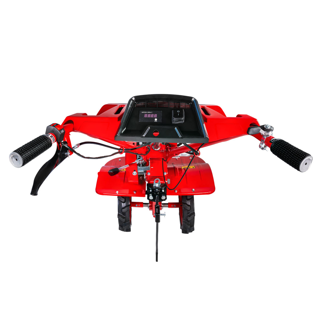 Мотофреза бензинова 5.2kW 7.0hp 1200mm 2+1ск. 2 Фара RD-WT16 - снимка 8