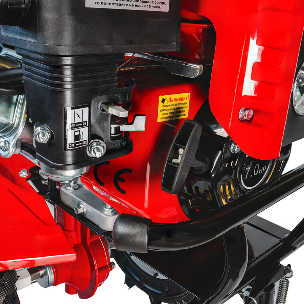 Мотофреза бензинова 5.2kW (7.0hp) 120cm фар 2+1 ск. RAIDER RD-T13 - снимка 8