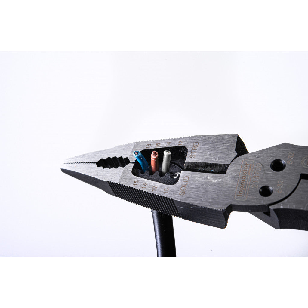 Клещи островърхи мултифункционални 6 в 1 210 mm Topmaster Professional - снимка 8