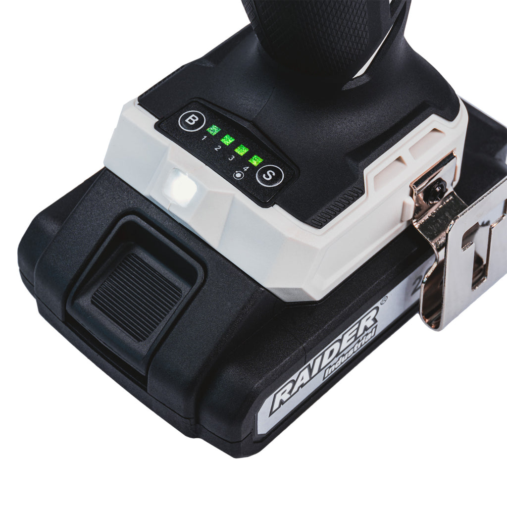 Бормашина & Винтоверт безчеткови RDI-CDB04W&HID01W 2x2AhCase - снимка 9