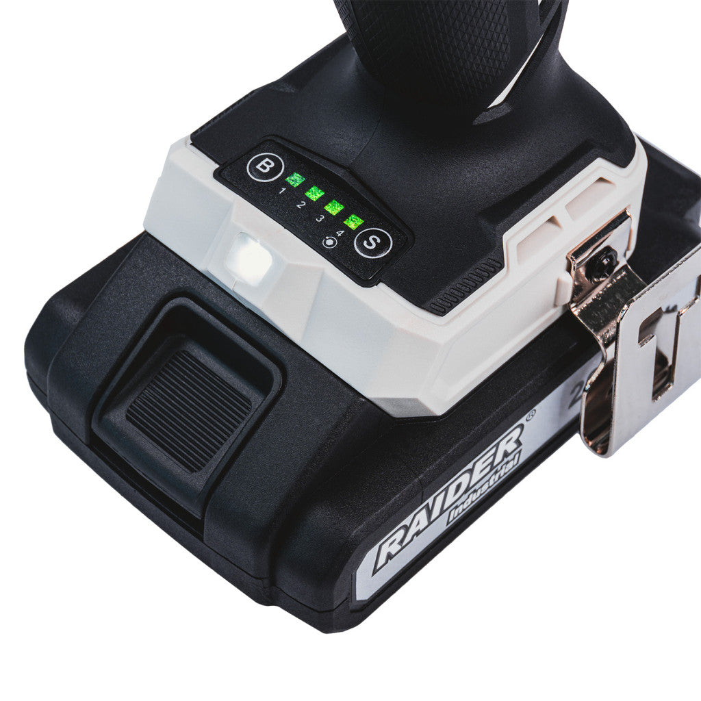 Бормашина & Винтоверт безчеткови RDI-CDB04W&HID01W 2x2AhCase - снимка 9