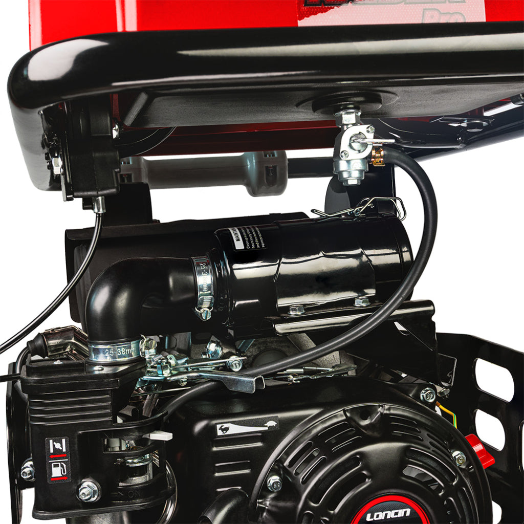Бензинова трамбовка 10kN 345x285mm 196cc 4,1kW5,5hp RDP-TR01 - снимка 9
