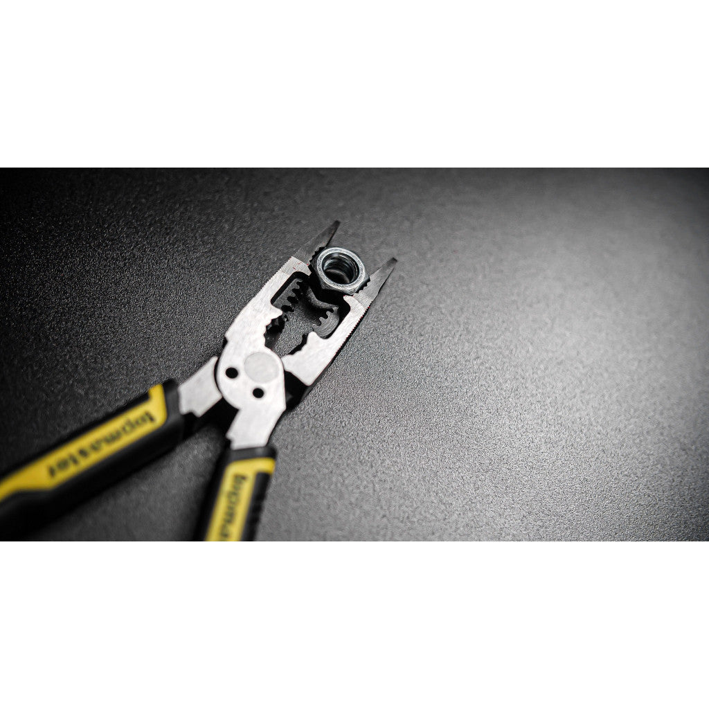 Клещи островърхи мултифункционални 6 в 1 210 mm Topmaster Professional - снимка 9