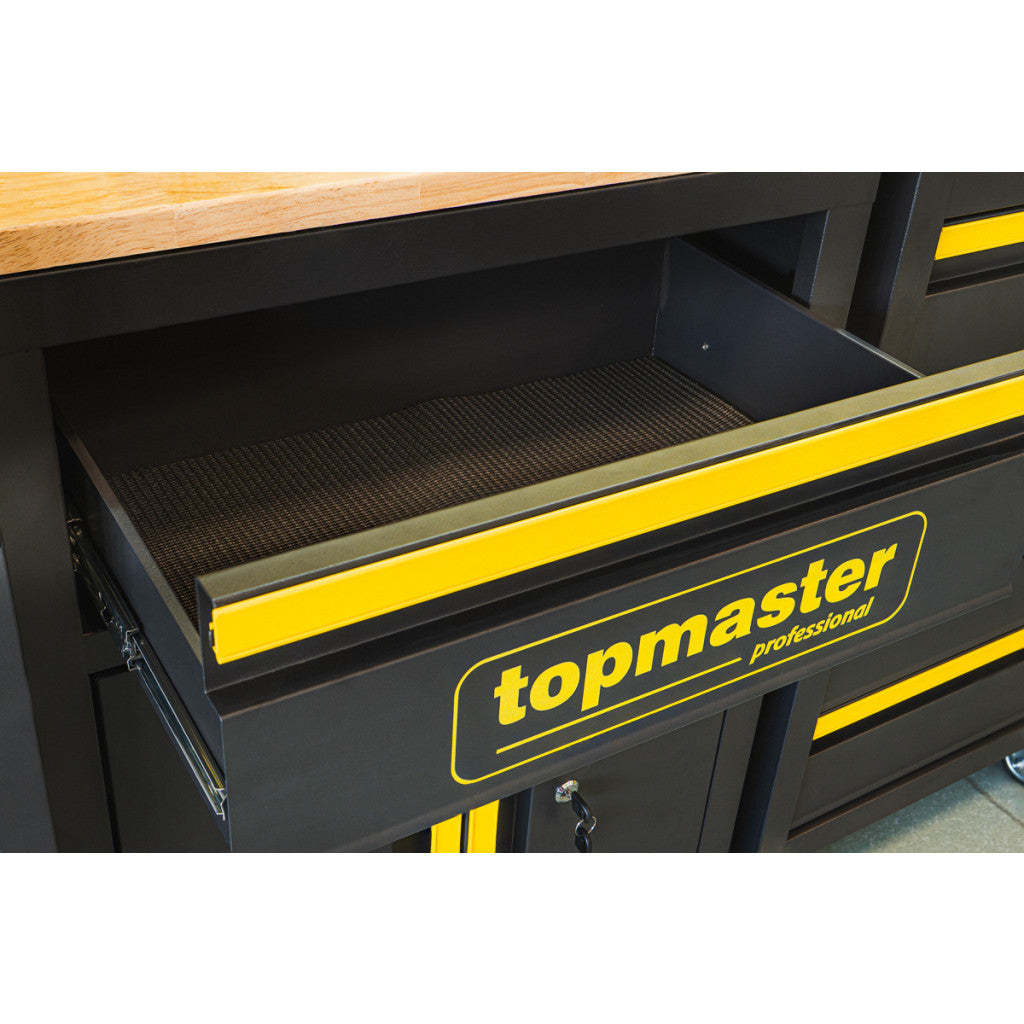 Количка за инструменти 7 чекмеджета с 182 инструмента Topmaster Professional - снимка 9