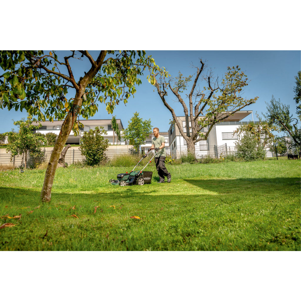 Косачка акум. 46cm 55L METABO RM 36-18 LTX BL 46 Solo - снимка 9