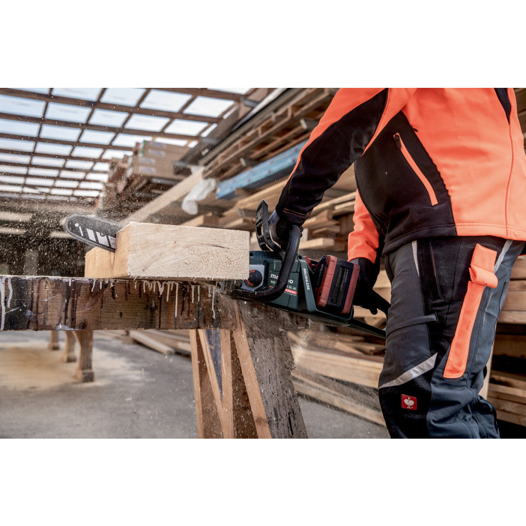 Трион верижен акум.40cm METABO MS 36-18 LTX BL 40 SOLO - снимка 9