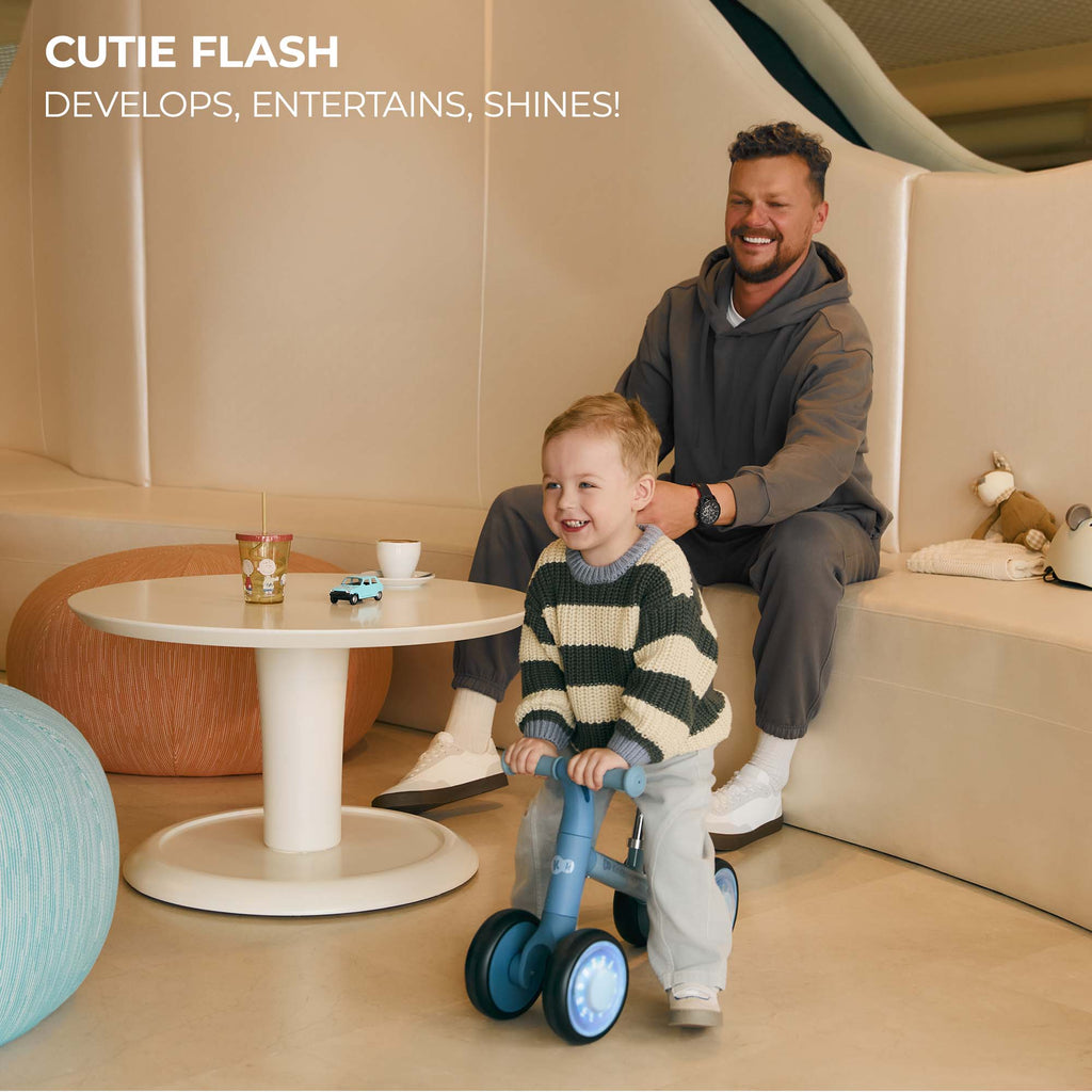 Kinderkraft CUTIE FLASH колело за баланс GREEN - снимка 9