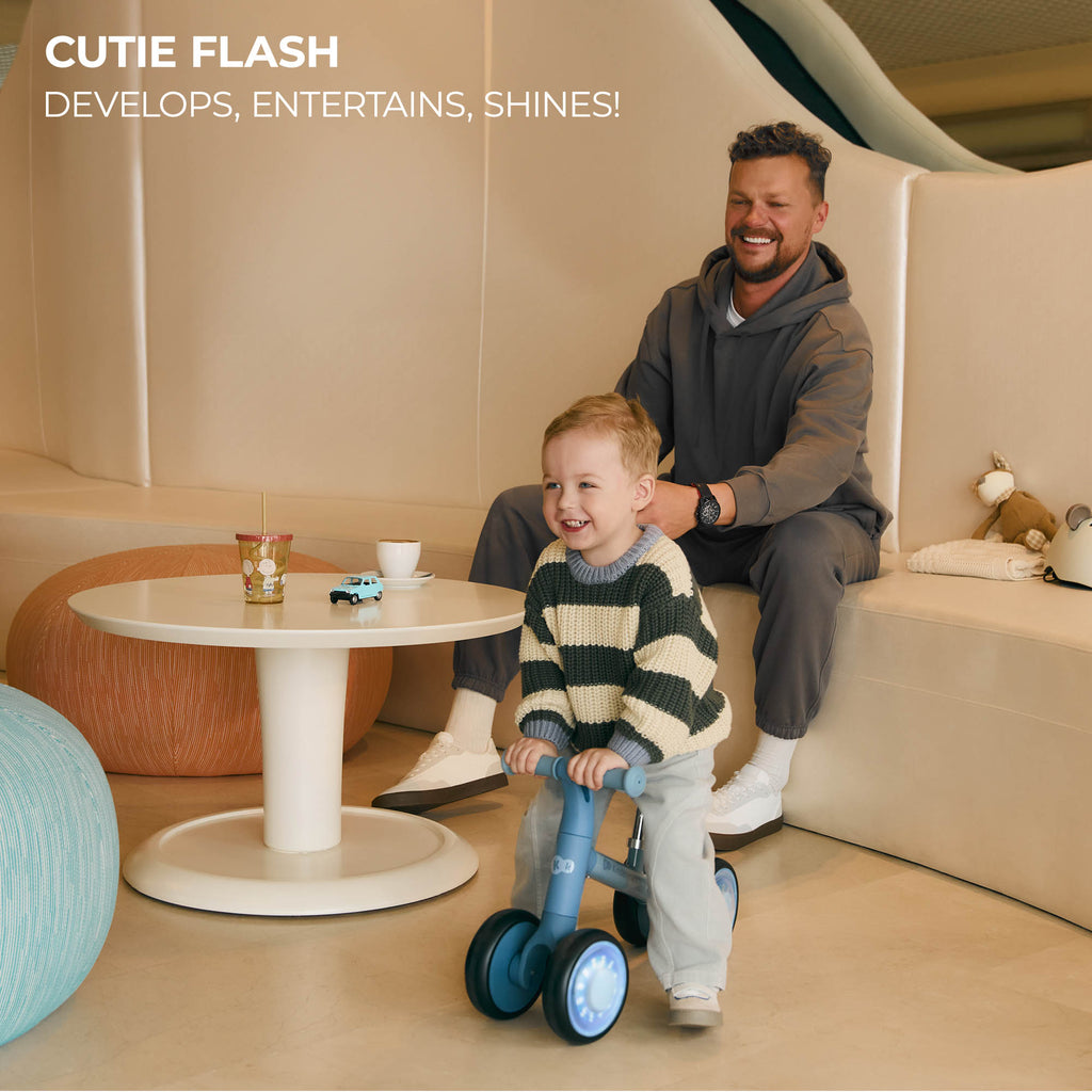 Kinderkraft CUTIE FLASH колело за баланс PINK - снимка 9