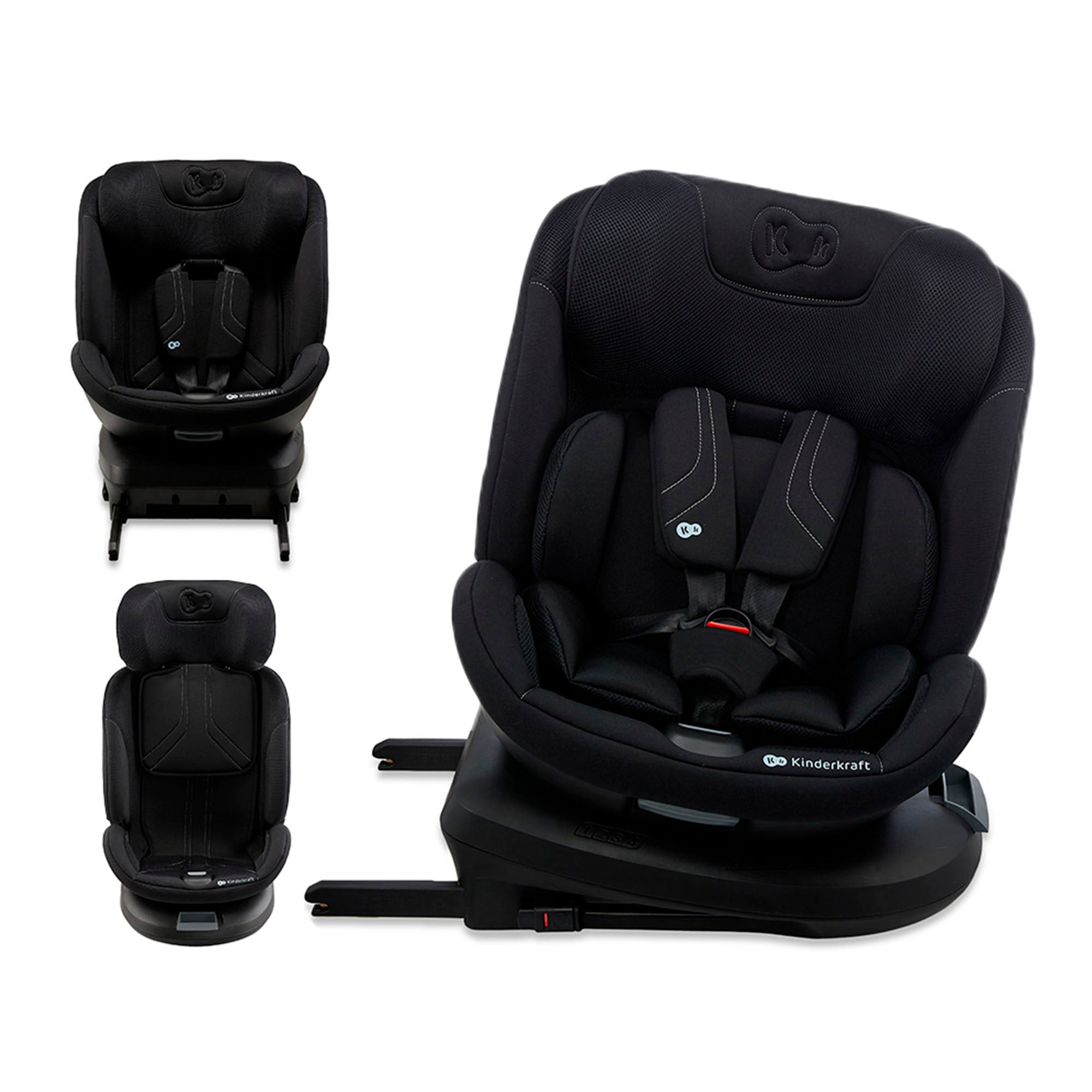 Kinderkraft XPEDITION 3 столче за кола i-Size BLACK - снимка 10