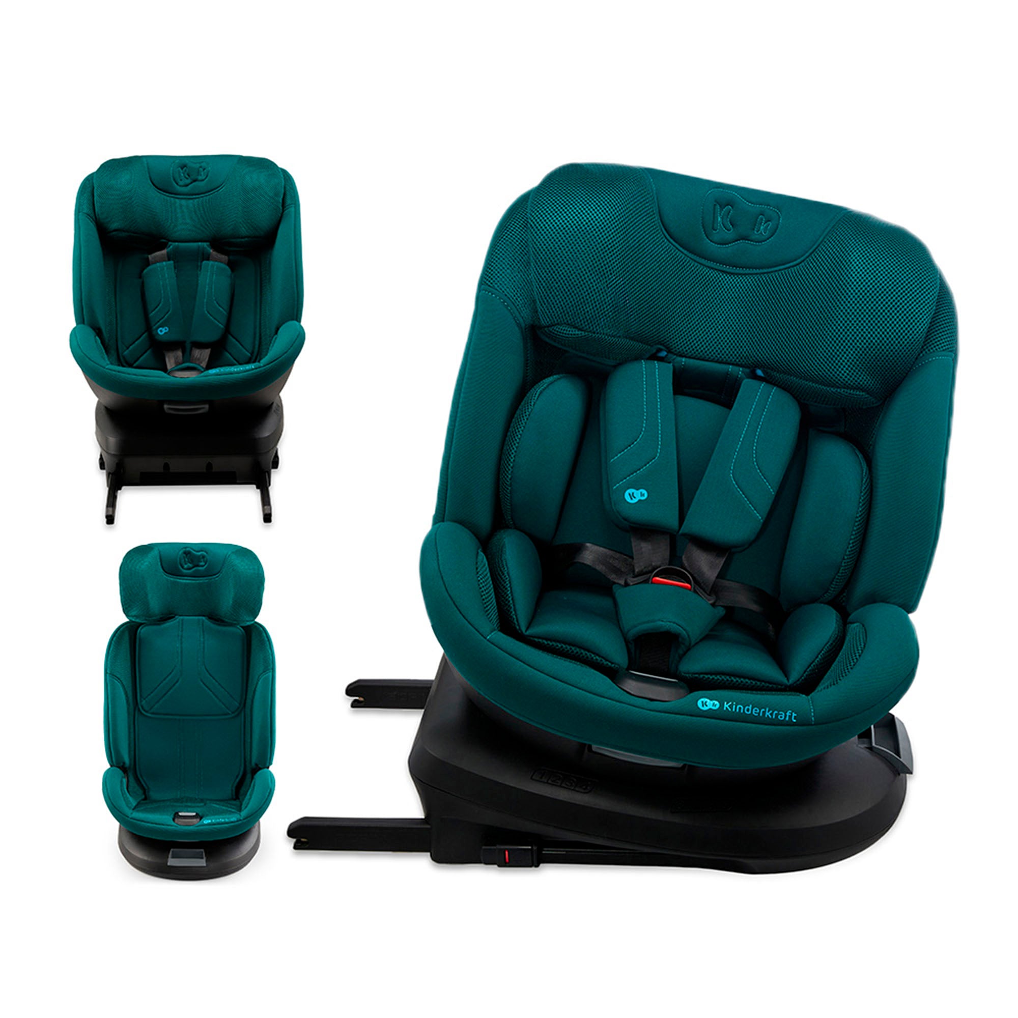 Kinderkraft XPEDITION 3 столче за кола i-Size GREEN - снимка 10