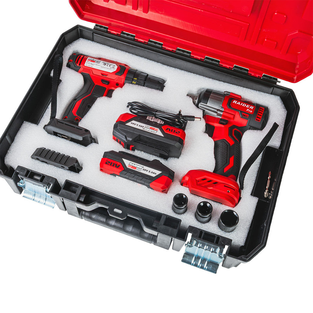 R20 Бормашина & Безч.Гайковерт320Nm2x2AhCaseRDP-PCD20&PBIW20 - снимка 10