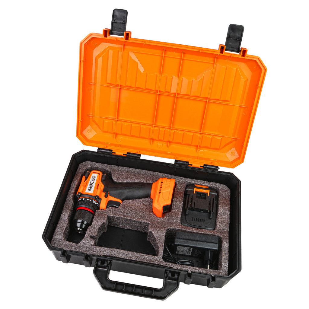 Бормашина безчеткова 18V 2-ск. 10mm 40Nm 2Ah Case BK-BCD40 - снимка 10