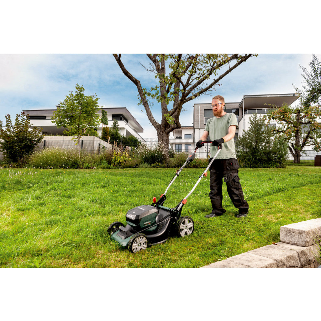 Косачка акум. 46cm 55L METABO RM 36-18 LTX BL 46 Solo - снимка 10