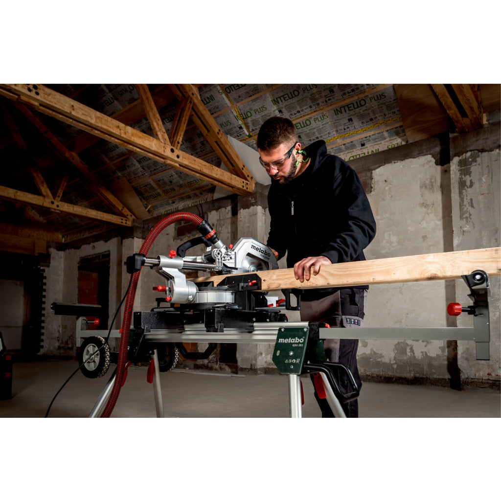 Герунг циркуляр с изтегляне ø216mm METABO KGS 216 M PCL - снимка 10