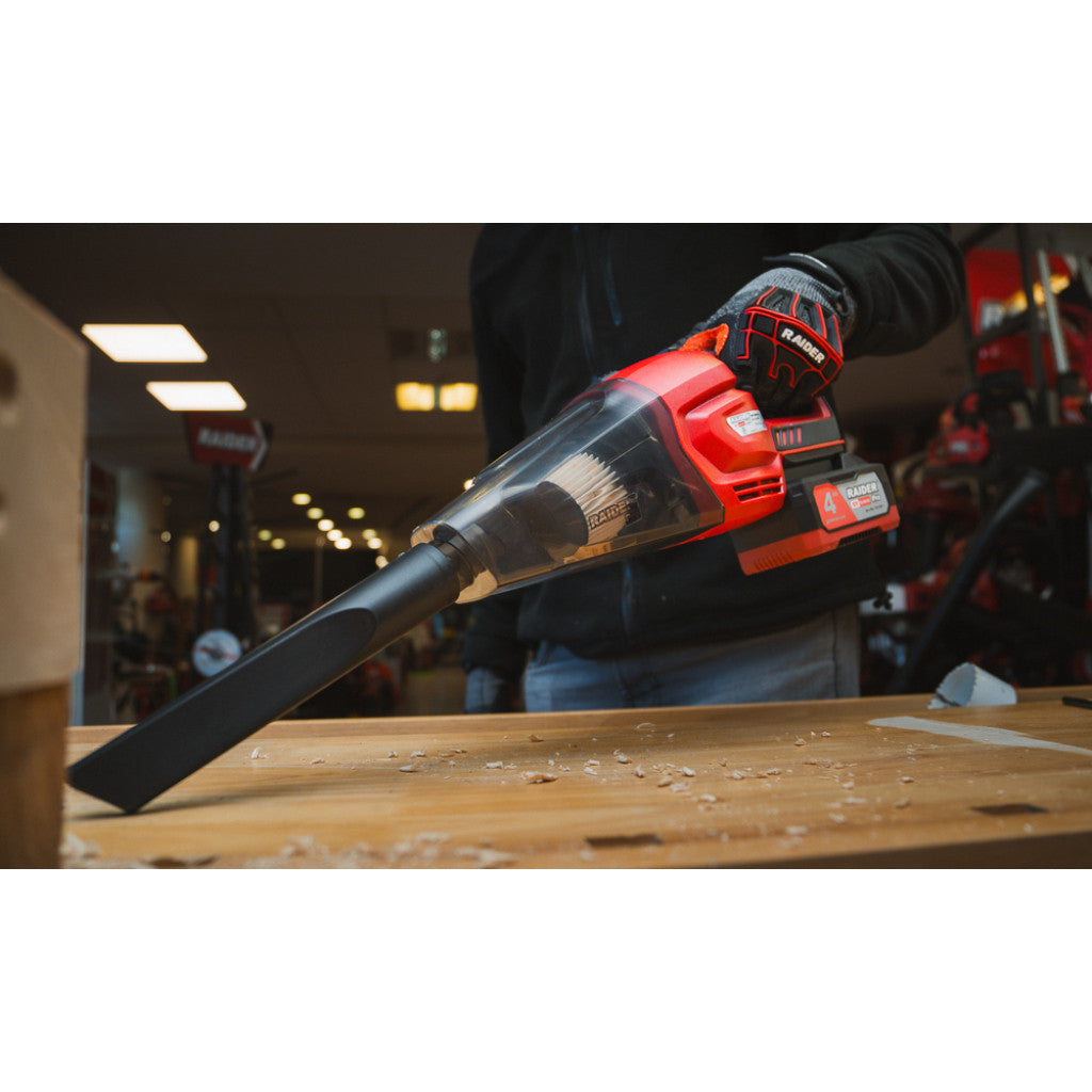 R20 Прахосмукачка за сухо акум. 0.5L Solo RAIDER PRO RDP-SMWC20 - снимка 11