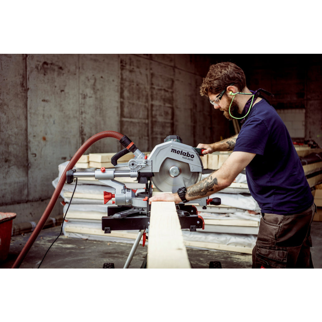 Герунг циркуляр с изтегляне ø305mm METABO KGS 305 M PCL - снимка 13