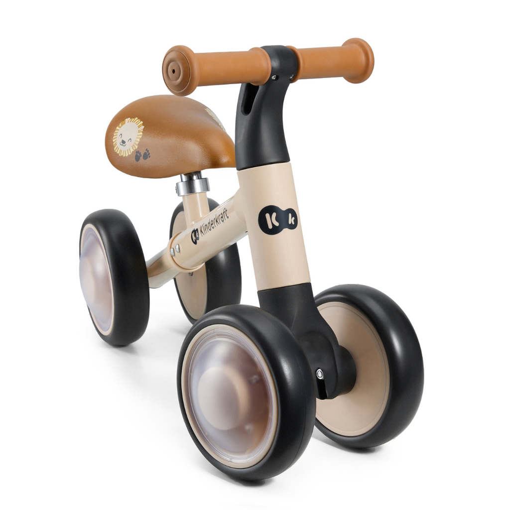 Kinderkraft CUTIE FLASH колело за баланс BEIGE - снимка 2