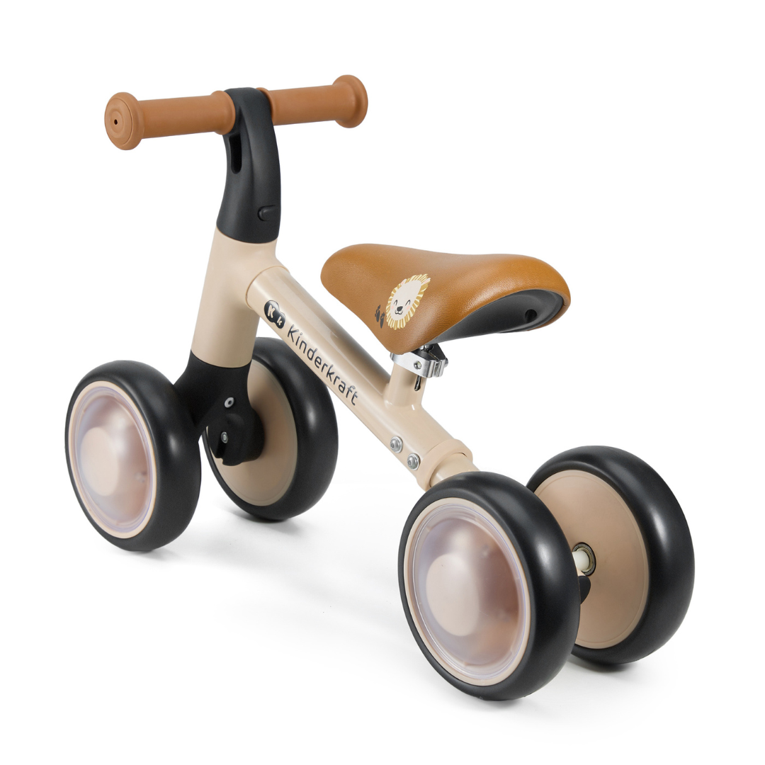 Kinderkraft CUTIE FLASH колело за баланс BEIGE - снимка 5