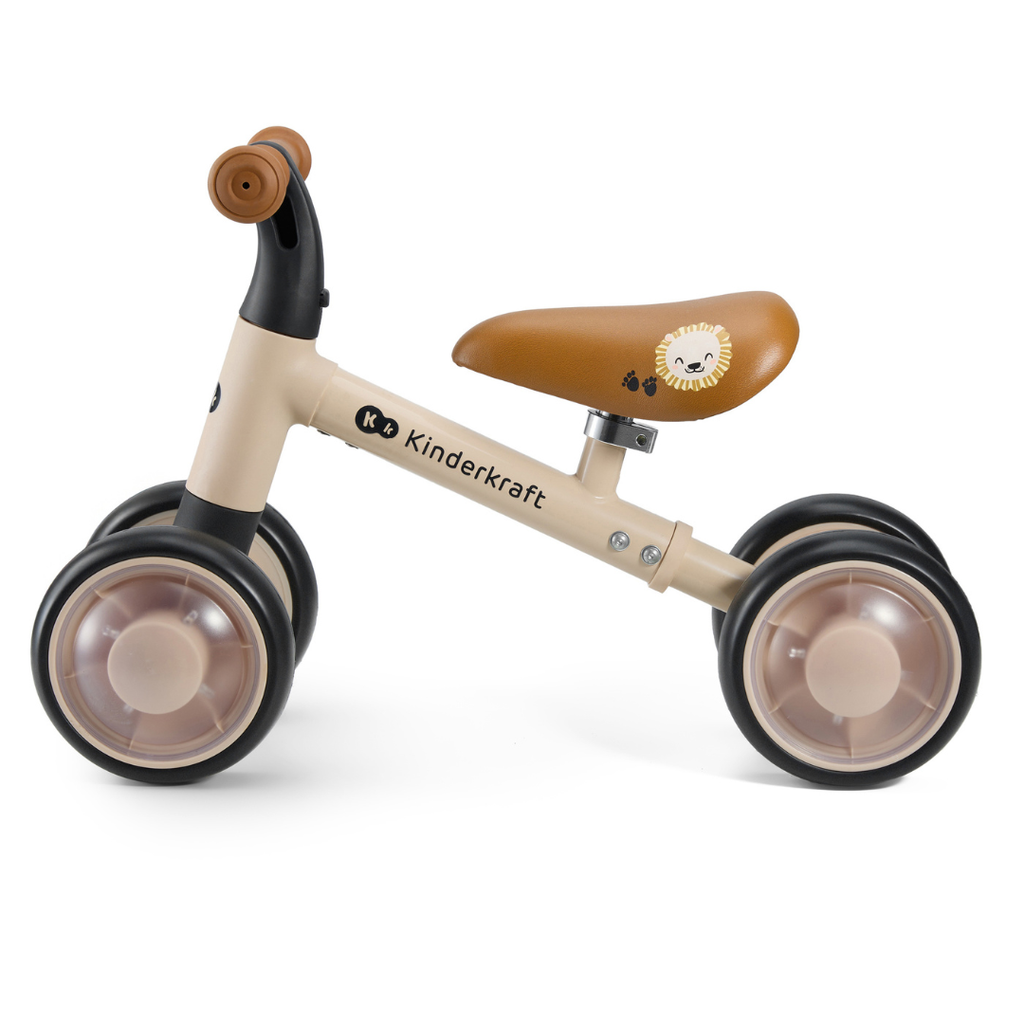 Kinderkraft CUTIE FLASH колело за баланс BEIGE - снимка 4