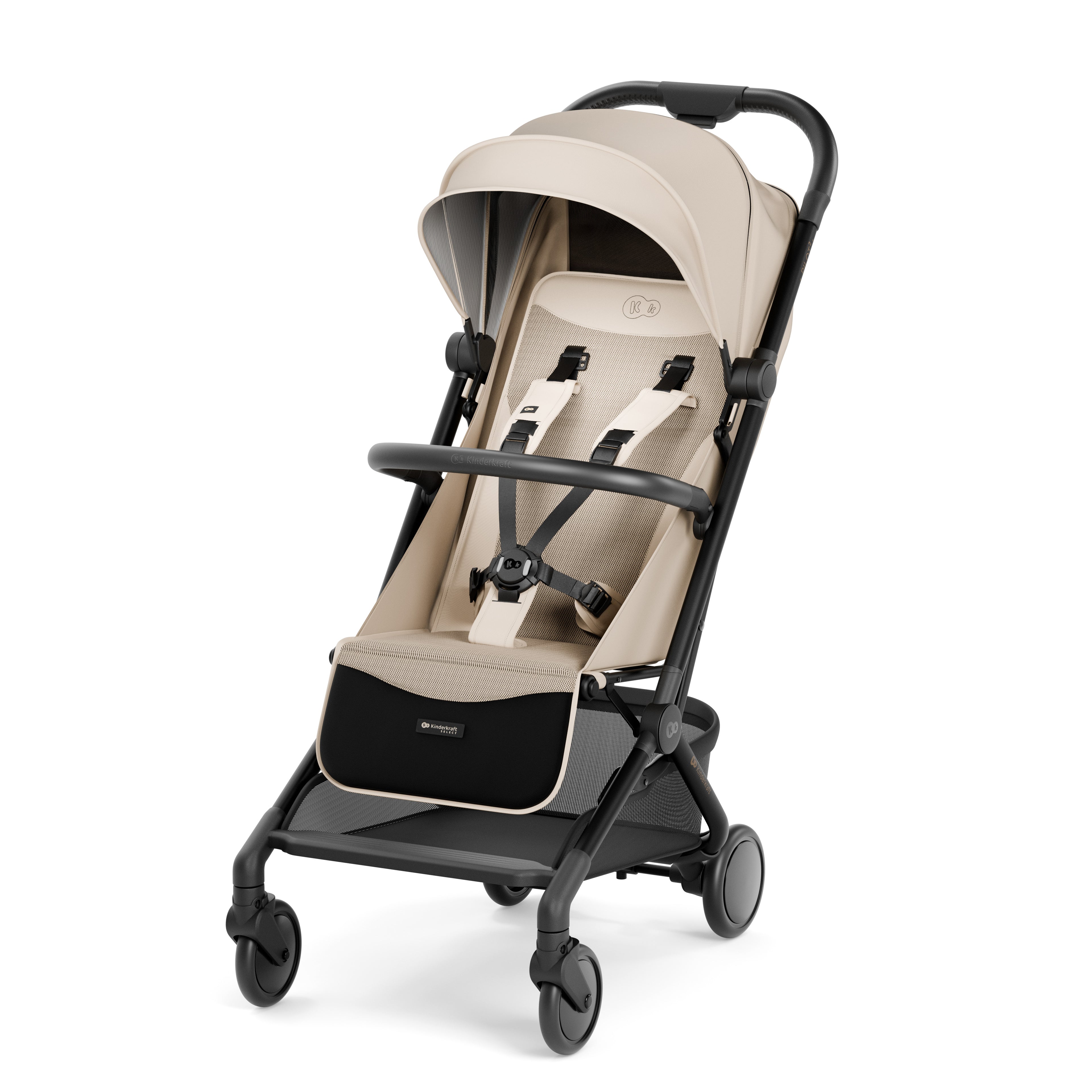 KinderKraft PILOT 2 бебешка количка SOFT BEIGE - снимка 3