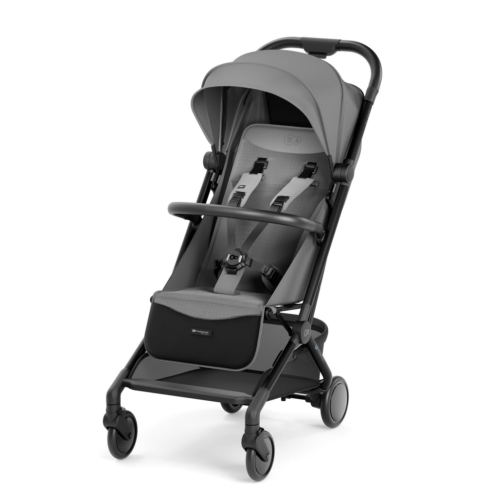 KinderKraft PILOT 2 бебешка количка PLATINUM GRAY - снимка 2