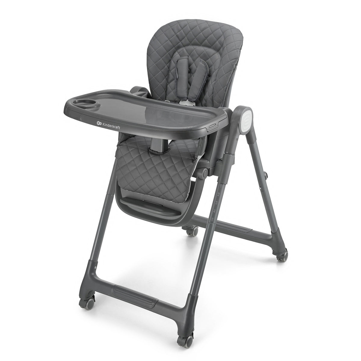 Kinderkraft TULO столче за хранене GREY - снимка 12