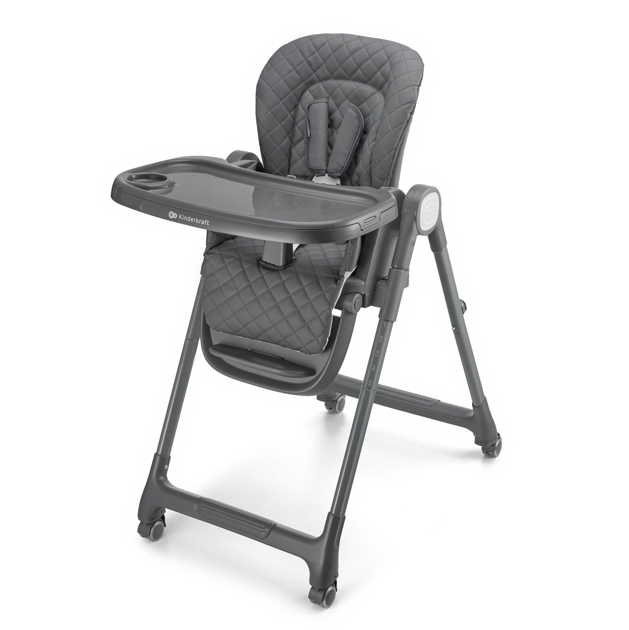 Kinderkraft TULO столче за хранене GREY - снимка 12