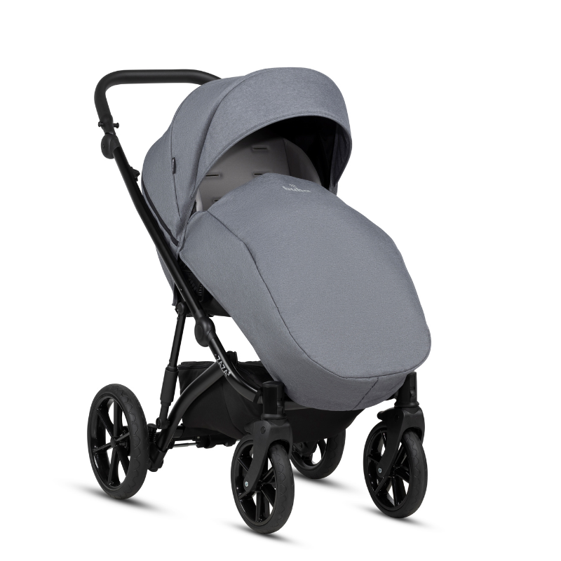 Buba ZAZA2 2в1 бебешка количка 021 Dark Grey - снимка 3