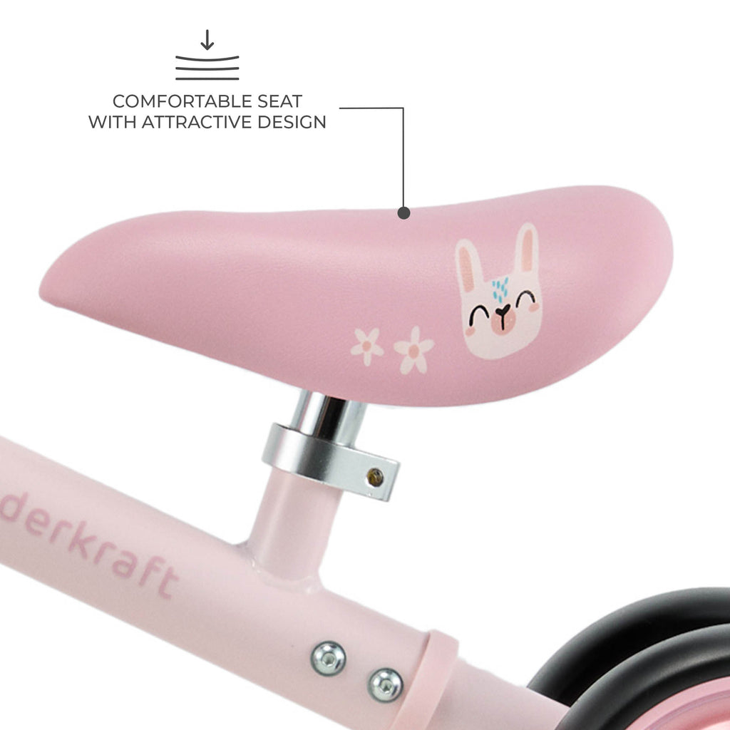 Kinderkraft CUTIE FLASH колело за баланс PINK - снимка 7