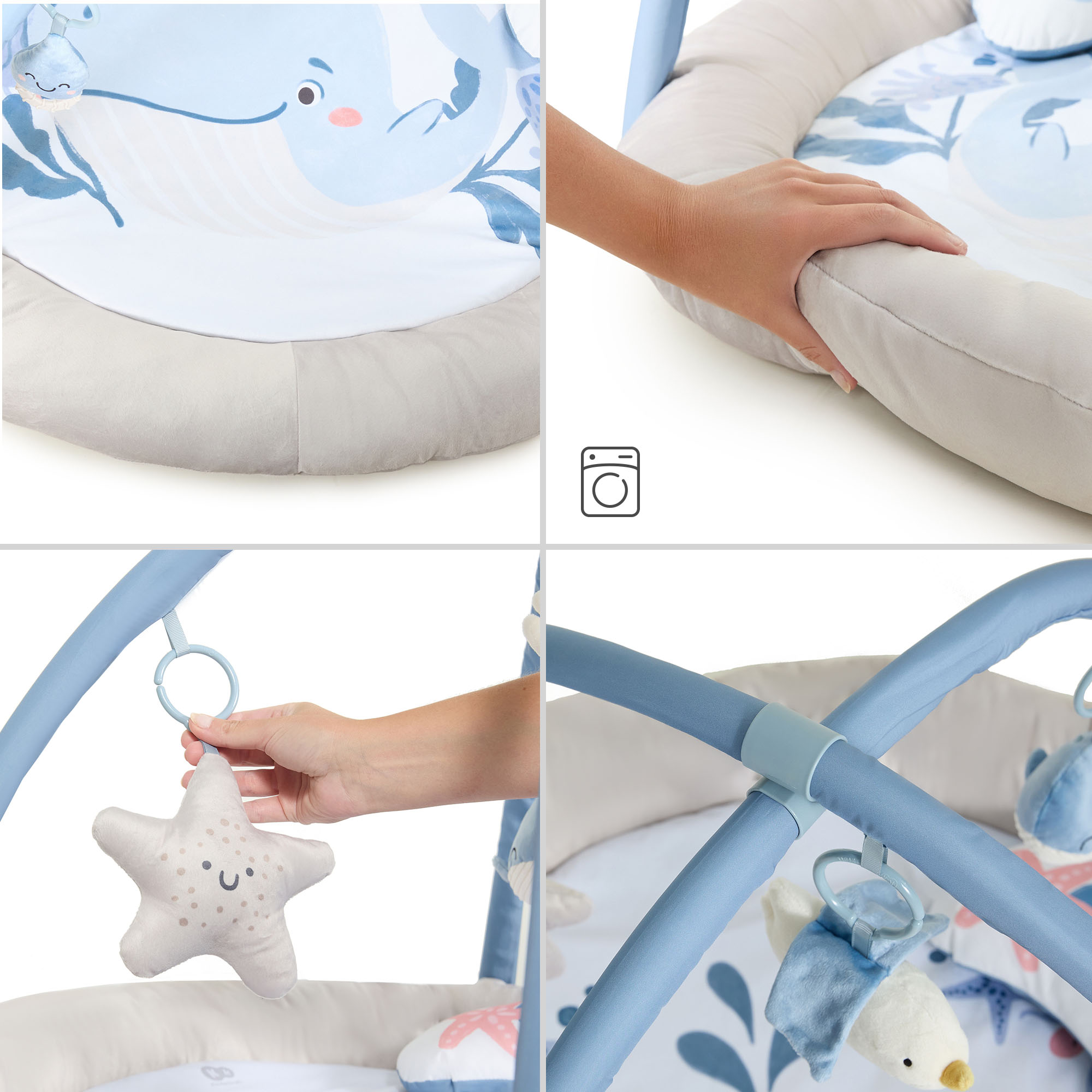 KinderKraft COZYPLAY активна гимнастика NORDIC BREEZE - снимка 4